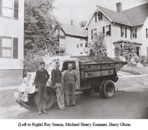 (Left to Right) Ray Simon, Michael Henry Zommer, Harry Olson